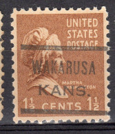 MM-405; USA Precancel/Vorausentwertung/Preo; WAKARUSA (KS), Type 622 - Voorafgestempeld