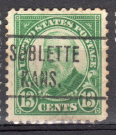 MM-404; USA Precancel/Vorausentwertung/Preo; SUBLETTE (KS), Type 466 - Preobliterati