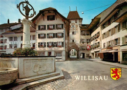 12945092 Willisau Brunnen Stadttor Willisau - Autres & Non Classés