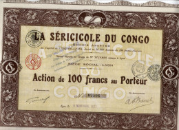 La SÉRICICOLE Du CONGO - Afrique