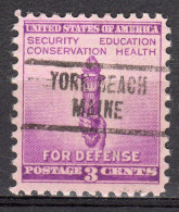 MM-477; USA Precancel/Vorausentwertung/Preo; YORK BEACH (ME), Type 734 - Prematasellado