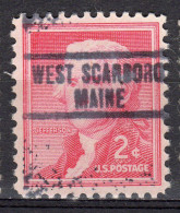 MM-475; USA Precancel/Vorausentwertung/Preo; WEST SCARBORO (ME), Type 813 - Precancels