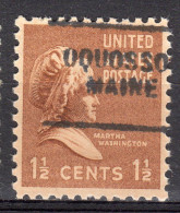 MM-464; USA Precancel/Vorausentwertung/Preo; OQUOSSOC (ME), Type 703 - Precancels