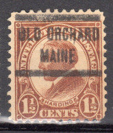 MM-462; USA Precancel/Vorausentwertung/Preo; OLD ORCHARD (ME), Type 577 - Préoblitérés