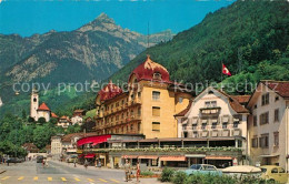 12942253 Flueelen UR Hotel Urnerhof Weisses Kreuz  Flueelen - Altri & Non Classificati