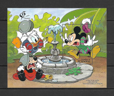 Disney St Vincent Gr 1992 Ponce De Leon Discovers The Fountain Of Youth MS MNH - Disney