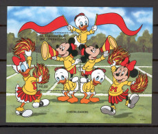 Disney St Vincent Gr 1996 Cheerleaders MS MNH - Disney