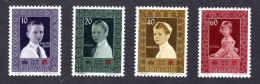 LIECHTENSTEIN 1955 - Yvert N° 300/303 - NEUFS ** LUXE / MNH - 4 Valeurs, TB - Unused Stamps