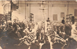 Carte Photo Industrie Femmes Ouvrieres Usine - Industrie