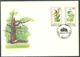 Lithuania Cover 1991 Year - Litauen