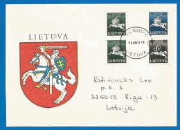 Lithuania Cover 1993 Year - Litauen