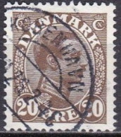 DANEMARK - Roi Christian X Perforé  R & C - Used Stamps