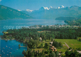 12935208 Gwatt Fliegeraufnahme Heimst?tte Thunersee  Gwatt - Other & Unclassified