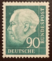 Alemania Republica Federal   1954 - Mi 193 **, Theodor Heuss - Neufs