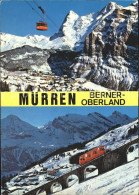 12920943 Muerren BE Wintersportplatz Berner Oberland Luftseilbahn Zahnradbahn Mu - Other & Unclassified