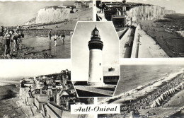 AULT - ONIVAL - LA DIGUE PROMENADE - LE PHARE - LA PLAGE - Ault