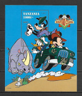 Disney Tanzania 1994 Safari Club MS #1 MNH - Disney