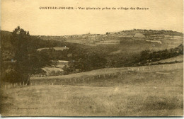 - - 58 -NIEVRE -  CHATEAU-CHINON - Vue. Generale - Chateau Chinon