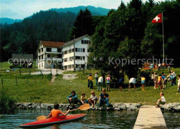 12915538 Euthal Ferienlager Roessli-Steinbach Am Sihlsee  Euthal - Autres & Non Classés