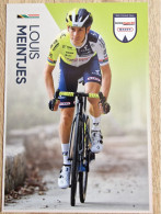 Card Louis Meintjes - Team Intermarche-Wanty - 2024 - Cycling - Cyclisme - Ciclismo - Wielrennen - Ciclismo