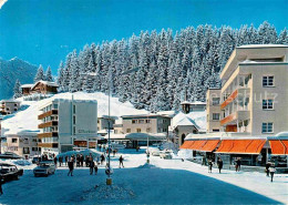 12910010 Arosa GR Oberseeplatz Ortspartie Im Winter Arosa - Andere & Zonder Classificatie