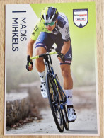 Card Madis Mihkels - Team Intermarche-Wanty - 2024 - Cycling - Cyclisme - Ciclismo - Wielrennen - Wielrennen
