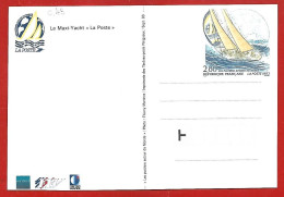 Entier Postal 1993 Les Postiers Autour Du Monde 2,80 FF "Le Maxi-Yacht "La Poste"" 2scans équipage De Yachting Voile - Enveloppes Repiquages (avant 1995)