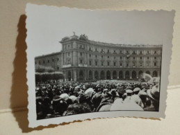 Italy Small Photo Italia Foto Roma Annuale Dell'Impero Celebrazione Fascista Militari Coloniali Piazza Esedra - Europa