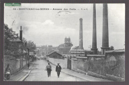 Montceau Les Mines. Avenue Des Puits (A17p17) - Montceau Les Mines