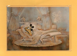 (27/04/24) THEME DISNEY-CPSM MICKEY Et MARILYN MONROE - Other & Unclassified