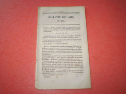 Lois Napoléon: Création Dar El Mizan & L'Hillil En Algérie. Crédits Légion D'honneur. Finistère Concession Lais De Mer - Décrets & Lois