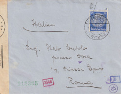 A203. Germania. Lettera Da Berlino Per Roma. CENSURA. - Covers & Documents