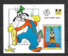 Disney Tanzania 1992 Mickey's Portrait Gallery MS #3 MNH - Disney