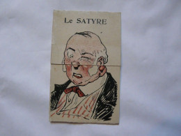 RARE - DEPLIANT Publicitaire A SYSTEME : CH. BARET - LE SATYRE - Reclame