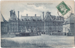 CPA DE COURANCES  (ESSONNE)  LE CHÂTEAU FAÇADE PRINCIPALE - Altri & Non Classificati