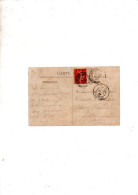 Perigeux Gare 24 Lettre Pour Foix Ariege Lettre Du 22/8/1907 - Brieven En Documenten