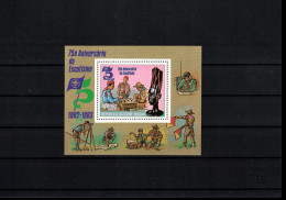 Guine-Bissau 1982 75th Anniversary Of Scouting Block Postfrisch / MNH - Unused Stamps