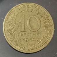 Monnaie France - 1980 - 10 Centimes Marianne Cupro-aluminium - 10 Centimes