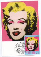 Carte Maxi  2003 Premier Jour :  ,MARILYN Par ANDY WARHOL - 2000-2009