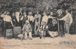 COLIGNY (Ain) - Les Agréments De L'agriculture - Edit. Guichard à Lons - Voyagé 190? (2 Scans) Céline Michon Accoucheuse - Zonder Classificatie