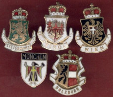 ** LOT  6  BROCHES  ALLEMAGNE ** - Broschen