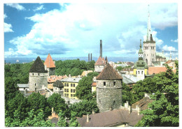 View To Old Town, Tallinn Soviet Estonia USSR 1982 3Kop Stamped Postal Stationery Card Postcard Unused - Estonia