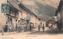 CULOZ (Ain) - La Grande Rue - Tonneliers - Tirage Couleurs - Voyagé 1908 (2 Scans) - Sin Clasificación