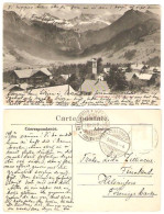 ADELBODEN Und WILDSTRUBEL - Posted To Finland 1906 - BERNE - SWITZERLAND - - Berna