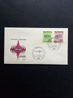 DEUTSCHLAND MI-NR 716-717 FDC(1) EUROPA CEPT 1972 STERNE - Otros & Sin Clasificación