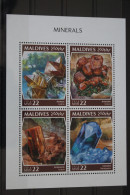 Malediven 8000-8003 Postfrisch Als Kleinbogen #WP141 - Malediven (1965-...)