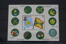 Grenada Block 138 Mit 1357 Postfrisch Pfadfinder #WP185 - Grenada (1974-...)