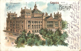 Gruss Aus Berlin - Litho - Autres & Non Classés