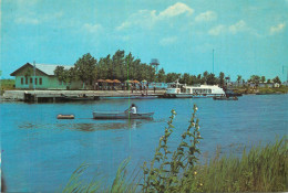 Navigation Sailing Vessels & Boats Themed Postcard Romania Danube Delta Pleasure Cruise - Voiliers