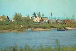 Navigation Sailing Vessels & Boats Themed Postcard Romania Danube Deltafishing Boats - Voiliers